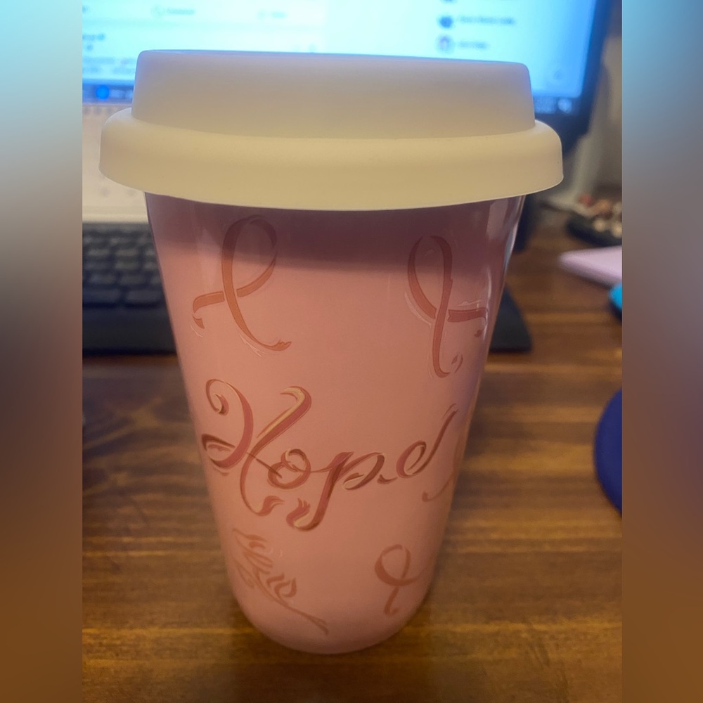 Longaberger, 2011 Horizon of Hope  travel coffee cup
